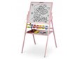 Joonestuslaud , kahepoolne magnetiline, lisaseadmetega - Roosa, 101 x 55 x 55 cm hind ja info | Arendavad mänguasjad | kaup24.ee