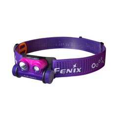 Taskulamp peas Fenix ​​​​HM65R-DT, Violetne цена и информация | Фонарики, прожекторы | kaup24.ee