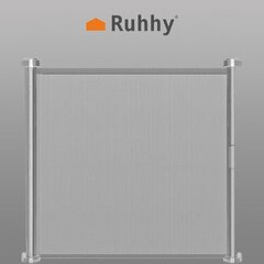 Ворота безопасности Ruhhy 22940, 151.5 x 87 см, цвет серый цена и информация | Средства по уходу за животными | kaup24.ee