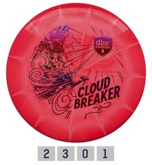 Discgolfi ketas Putter Lux Vapor Cloud Breaker, roosa/valge hind ja info | Discgolf | kaup24.ee