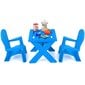Lastelaud koos 2 tooliga Costway, sinine hind ja info | Laste lauad ja toolid | kaup24.ee
