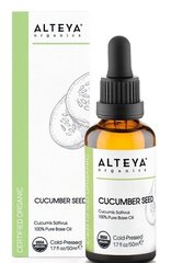 Kurgiseemne õli Alteya Organic cucumber оil, 50 ml hind ja info | Eeterlikud ja kosmeetilised õlid | kaup24.ee