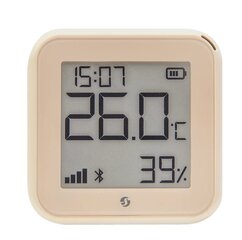 Датчик влажности и температуры Shelly Plus H&T WiFi Gen3 Ivory цена и информация | Датчики | kaup24.ee