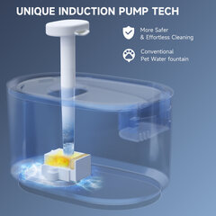 Автоматический фонтан для котов/собак цена и информация | Миски, ящики для корма | kaup24.ee
