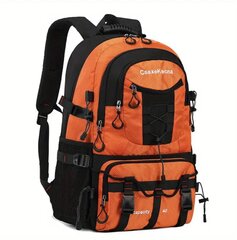 Чемодан для путешествий, водонепроницаемый, с возможностью зарядки через USB, оранжевый цена и информация | Рюкзаки и сумки | kaup24.ee