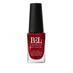 Küünelakk Bel London Mini Quick-Dry Nail Polish, 080 punane, 10 ml hind ja info | Küünelakid, küünetugevdajad | kaup24.ee