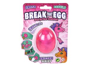 Maagiline ükssarviku muna, roosa, 6cm hind ja info | Arendavad mänguasjad | kaup24.ee