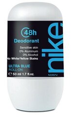 Deodorant Nike Man Ultra Blue Roll-On meestele, 50 ml hind ja info | Deodorandid | kaup24.ee