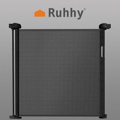 Ворота безопасности Ruhhy 22941, 86 x 154 см, цвет черный цена и информация | Средства по уходу за животными | kaup24.ee