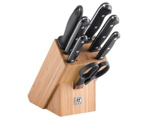Набор из 5 ножей в блоке Zwilling Twin Chef цена и информация | Подставка для ножей Tescoma Woody, 21 см | kaup24.ee
