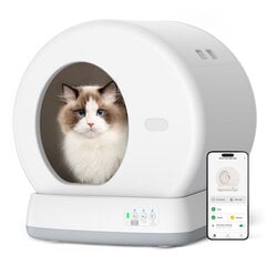 Automaatne kasside pesakast + APP juhtimine цена и информация | Туалеты для кошек | kaup24.ee