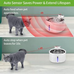 Автоматический фонтан для котов/собак цена и информация | Миски, ящики для корма | kaup24.ee