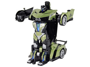 машина-робот r/c 1:10, зеленая цена и информация | Игрушки для мальчиков | kaup24.ee