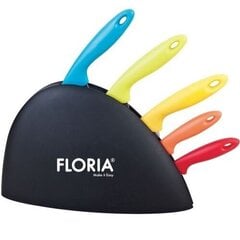Floria ZLN1150 Комплект ножей с подставкой 5шт. цена и информация | Ножи и аксессуары для них | kaup24.ee