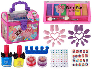 Ilukomplekt kohvris, roosa hind ja info | Tüdrukute mänguasjad | kaup24.ee