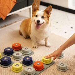 Интерактивный коврик с кнопками для тренировки собак, 9 шт. цена и информация | Игрушки для собак | kaup24.ee