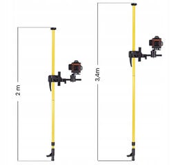 LASER LASER COLUMN 5D 3.4m цена и информация | Механические инструменты | kaup24.ee