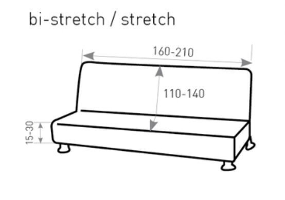 Hyper diivanikate, 210x140x30 hind ja info | Mööblikatted | kaup24.ee