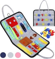 Бизиборд Esjay для малышей, игрушки Монтессори цена и информация | Развивающие игрушки | kaup24.ee