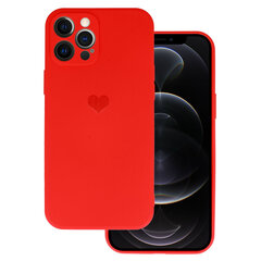 Силиконовый чехол Vennus Heart для Iphone 12 дизайн 1 коралловый цена и информация | Чехлы для телефонов | kaup24.ee