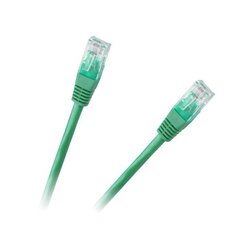 патч-корд utp 8c кабель розетки 1,0 м cca зеленый cat.6e цена и информация | Кабели и провода | kaup24.ee