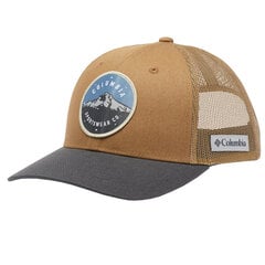 Columbia Mesh Snap Back Hat, men's baseball caps , коричневый цена и информация | Мужские шарфы, шапки, перчатки | kaup24.ee