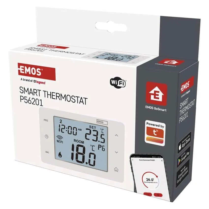 Programmeeritav termostaat WiFi GoSmart hind ja info | Taimerid, termostaadid | kaup24.ee