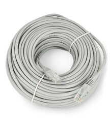 патч-корд utp 8c кабель с вилкой к розетке 30 м cca rx цена и информация | Кабели и провода | kaup24.ee