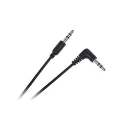 кабель jack 3.5 plug - jack 3.5 plug 0,5 м прямоугольный cabletech standard цена и информация | Кабели и провода | kaup24.ee