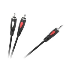 кабельная муфта 3,5 - 2rca 1,0 м cabletech eco-line цена и информация | Кабели и провода | kaup24.ee