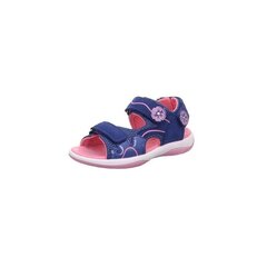 Sandaalid tüdrukutele Superfit, sinine/roosa hind ja info | Laste sandaalid | kaup24.ee