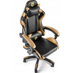 Игровое кресло ADGO-GO, черное/золотое цена и информация | Офисные кресла | kaup24.ee