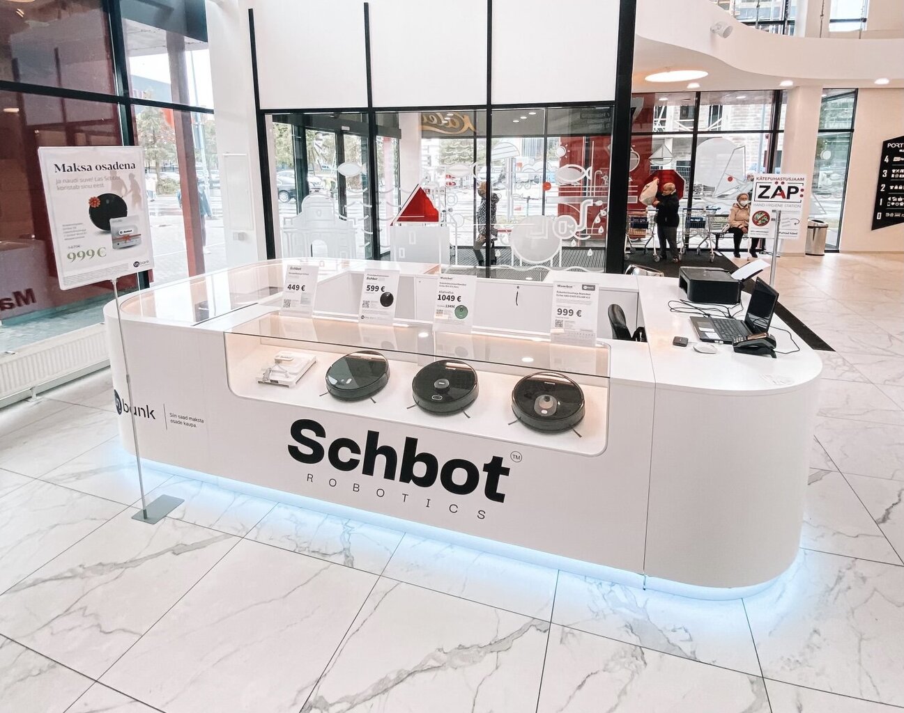 Schbot S8, must hind ja info | Robottolmuimejad | kaup24.ee