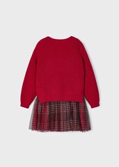 Mayoral kleit, punane hind ja info | Tüdrukute kleidid | kaup24.ee