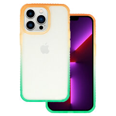Чехол IDEAR W15 для Iphone 14 Plus оранжево-мятный цена и информация | Чехлы для телефонов | kaup24.ee