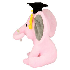 Pehme elevant mütsiga, roosa цена и информация | Мягкие игрушки | kaup24.ee