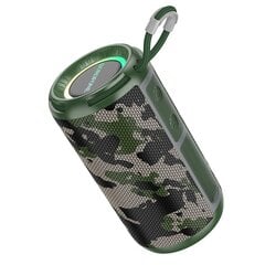 Borofone Portable Bluetooth Speaker BR37 Noble green camouflage цена и информация | Аудио колонки | kaup24.ee