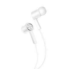 Foneng Earphones T57 with microphone white цена и информация | Наушники | kaup24.ee