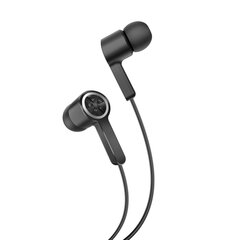 Foneng Earphones T57 with microphone black цена и информация | Наушники | kaup24.ee