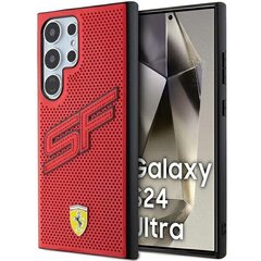 Ferrari FEHCS24LPINR S24 Ultra S928 czerwony|red hardcase Big SF Perforated цена и информация | Чехлы для телефонов | kaup24.ee