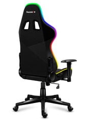 Mängulaud Huzaro Force 6.2 RGB, must hind ja info | Kontoritoolid | kaup24.ee