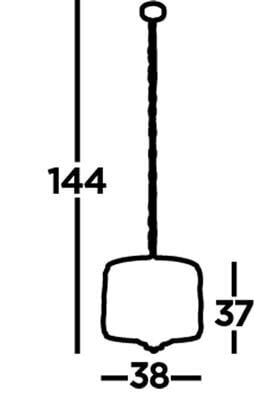 Searchlight rippvalgusti Bijou 6583-3CC hind ja info | Rippvalgustid | kaup24.ee