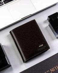 Мужской кошелек Peterson N22, темно-коричневый цена и информация | Мужские кошельки | kaup24.ee