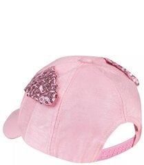 Päikesekaitse müts tüdrukutele, roosa hind ja info | Tüdrukute mütsid, sallid, kindad | kaup24.ee