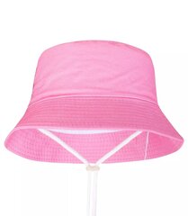 Päikesekaitse müts tüdrukutele, roosa цена и информация | Шапки, перчатки, шарфы для девочек | kaup24.ee