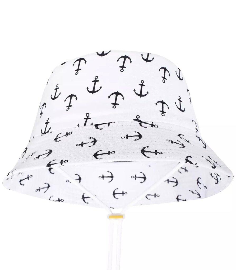 Päikesekaitse müts poistele, valge hind ja info | Poiste mütsid, sallid, kindad | kaup24.ee