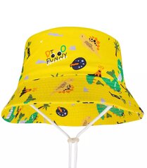 BUCKET HAT шапка с детским принтом цена и информация | Шапки, перчатки, шарфы для мальчиков | kaup24.ee