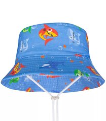 BUCKET HAT шапка с детским принтом цена и информация | Шапки, перчатки, шарфы для мальчиков | kaup24.ee