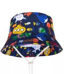 BUCKET HAT шапка с детским принтом цена и информация | Шапки, перчатки, шарфы для мальчиков | kaup24.ee