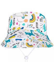 BUCKET HAT шапка с детским принтом цена и информация | Шапки, перчатки, шарфы для мальчиков | kaup24.ee